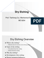 Lecture 07 Dry Etching - Full PDF