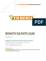 Bismuth Sulphite Agar TM 039 Technical Datasheet