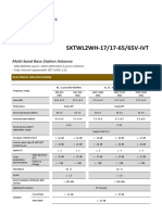 Specification Sheet - MB6port 2700mm - SXTWL2WH-17 (17) - 65 (65) V-iVT