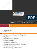 Complexity Analysis: Data Structure and Algorithm in Java