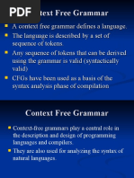 Context Free Grammar181007800