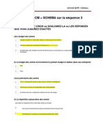 Activité 3.1 QCM Et Schema GDBCB