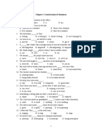 01 Chapter I. Constructions of Sentences (50) SS