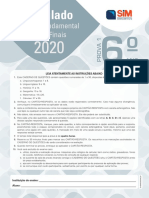 Efaf Sim Prova1 6ano Caderno de Questoes