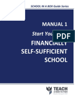 Manual 1 Start Your Own: Financially Self-Sufficient School