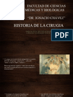 Historia de La Cirugia