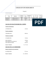 Calculo Carcaza Filtro FM3