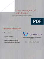 User - Management - Dengan - RADIUS