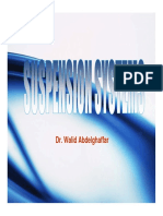 SUSPENSION SYSTEMS - Lecture