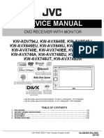 JVC KWAVX 648 UF Service Manual