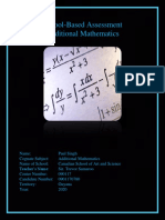 CSEC Additional Mathematics SBA