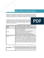 Plantilla Matriz de Analisis