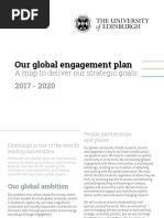 Global Engagement Plan Edinburgh 2019