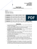 Pauta Prueba Finanzas I 1 2016