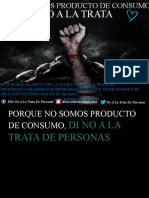 Afiche Trata de Personas