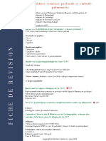 Fiche de Maladie Thromboembolique Veineuse 