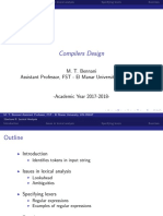 Lecture2 LexicalAnalisys