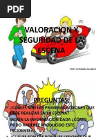 Valoracion y Seguridad de La Escena