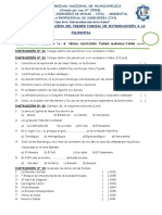 Examen Del Primer Parcial de Introducción A La Filosofia 2020