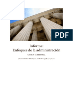 Informe Enfoques de La Administracion