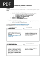 Sugerencia para Hacer Fichas de Investigación