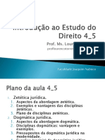 Introducao Ao Estudo Do Direito - Aula 4 - 5 - 2020.1