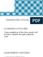 Undertone Color