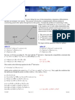 Cubic Spline Tutorial