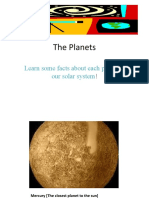 The Planets: Learn Some Facts About Each Planet in Our Solar System