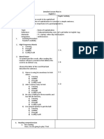 Detailed Lesson Plan in English 3 Pupils' Activity Objective