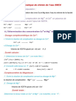 TP Chimie de L Eau Duret de L Eau