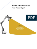 FPGA Robot Arm Assistant: Final Project Report