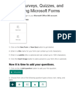 How To Create A Survey Using Google Forms