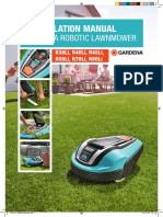 Gardena Robotic Lawnmower Gardena Robotic Lawnmower: Installation Manual Installation Manual