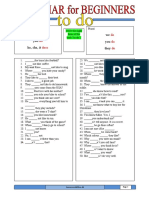 Grammar For Beginners - To Do