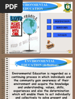 Environmental Education: History Goals