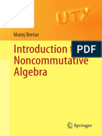 Introduction To Noncommutative Algebra