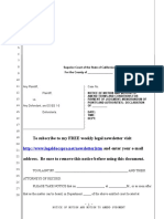 Sample Motion To Amend Judgment For California