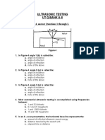 Ultrasonic Testing Ut Q Bank A-8