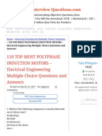 110 TOP MOST POLYPHASE INDUCTION MOTORS - Electrical Engineering Multiple CH