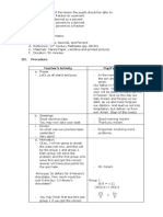 LP Fractions, Decimals and Percentage