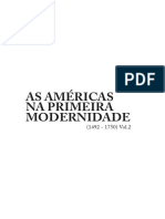 CAÑIZARES-ESGUERRA Org As Americas Na Primeira Modernidade V 2 PDF