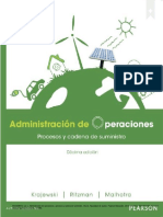 Krajewsky. Administración de Operaciones Procesos y Cadena de Suministro 1,3,4 PDF