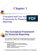 Conceptual and Case Analysis Frameworks For Financial Reporting