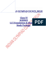 Class VI Science I.I.T.Foundation & Olympiad Study Package