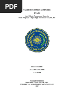 Uas Pemograman Komputer Etabs: Mata Kuliah: Pemograman Komputer Dosen Pengampu: Bapak Jeply Murdiaman Guci, ST., MT
