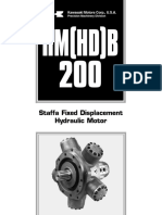 HM (HD) B 200: Staffa Fixed Displacement Hydraulic Motor