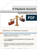 Balance of Payment Account