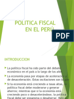 Exposicion de Politica Fiscal