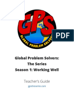 Global Problem Solvers: The Series Season 1: Working Well: Teacher's Guide